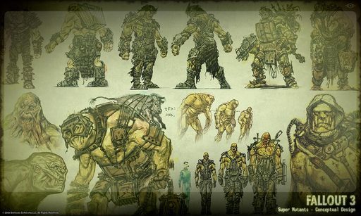 Fallout 3 - Official Concept Art